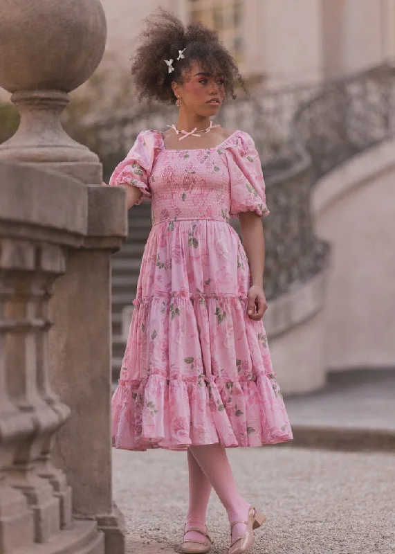 Midi dresses with tassel accents for a bohemian and free - spirited style Delilah Dress Midi dresses with tassel accents for a bohemian and free - spirited style Delilah Dress