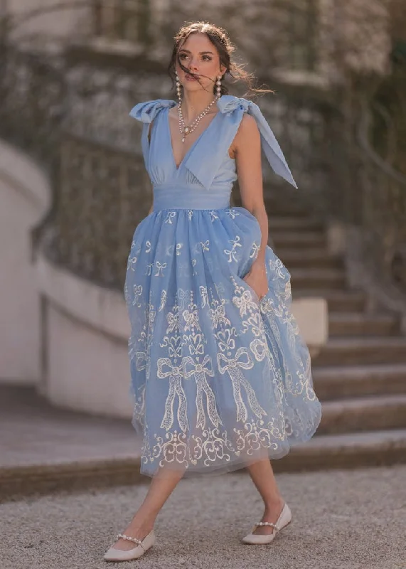 Sheath midi dresses with beaded embellishments for a formal occasion Cindy Dress