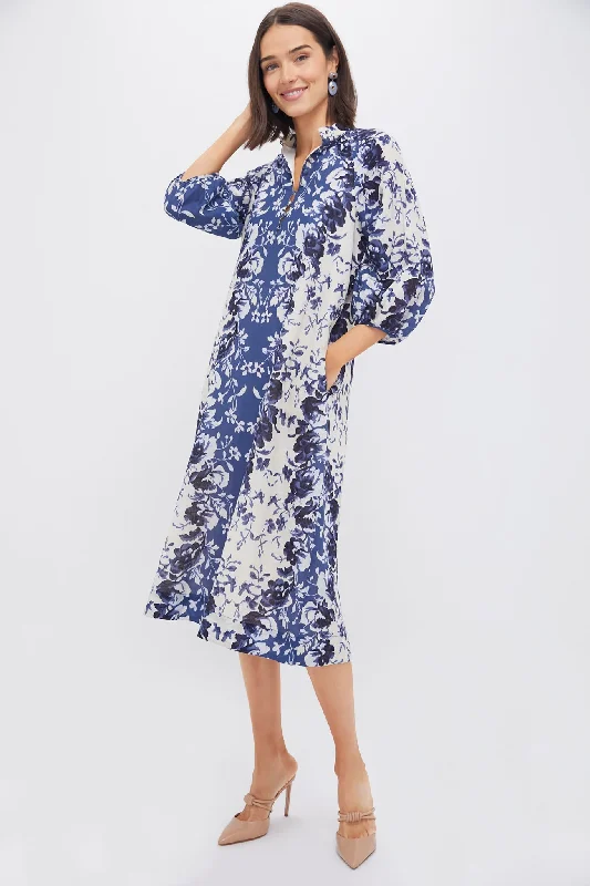 Velvet midi dresses in jewel tones for a glamorous winter event Indigo Reflection Cotton Linen Maryse Caftan Velvet midi dresses in jewel tones for a glamorous winter event Indigo Reflection Cotton Linen Maryse Caftan