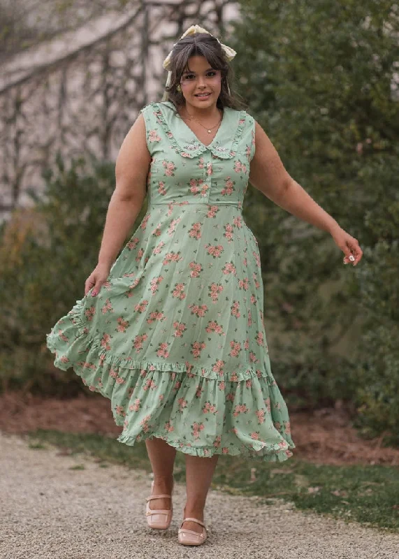 Midi dresses with ruched sleeves for a more fitted and stylish arm look Thea Dress