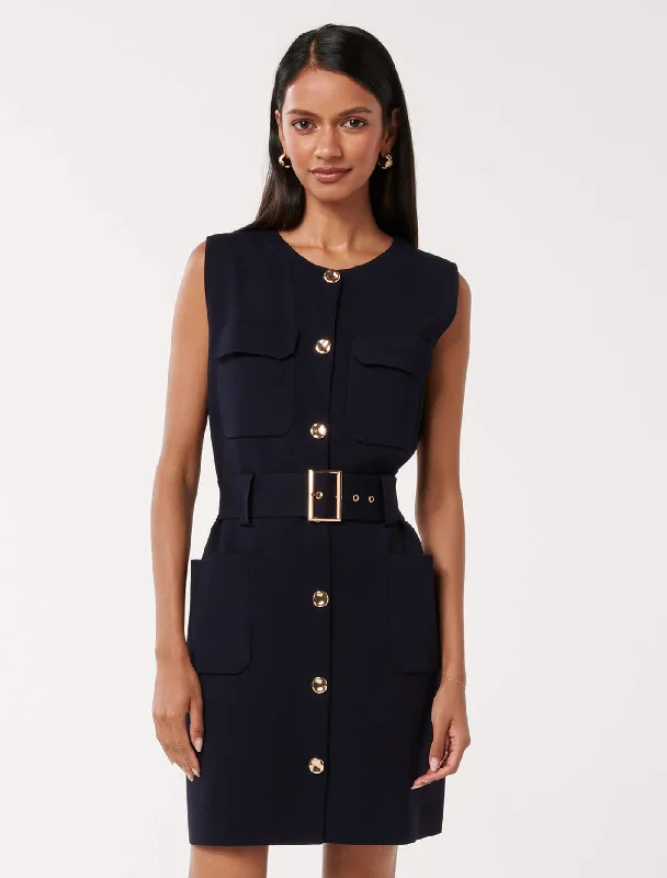 Linen mini dresses for a breathable summer option Parker Petite Luxe Utility Mini Dress Linen mini dresses for a breathable summer option Parker Petite Luxe Utility Mini Dress