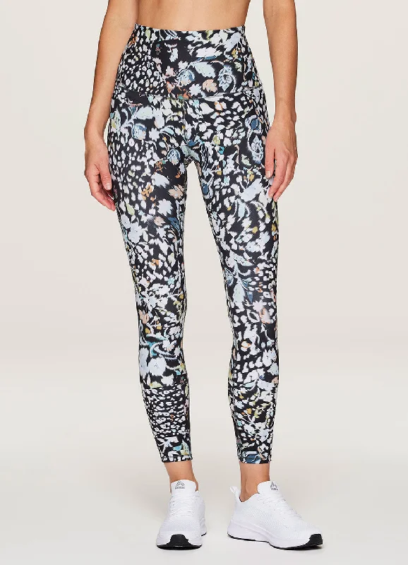 Women's Leather - Look Tight Trousers with Zipper Details in Dark Gray for an Urban StyleAlpine Floral Super Soft 7/8 Legging Women's Leather - Look Tight Trousers with Zipper Details in Dark Gray for an Urban StyleAlpine Floral Super Soft 7/8 Legging