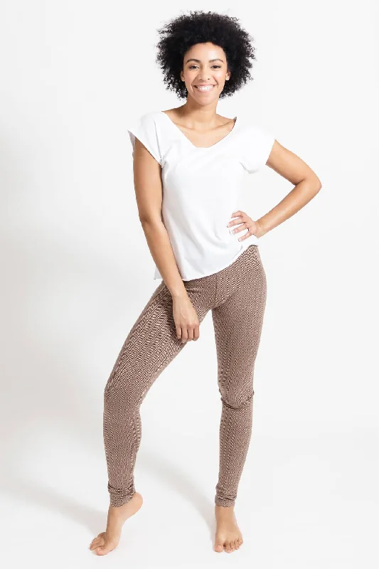 Plus Size Women's Sheer Tight Trousers in Nude for a Subtle and Stylish StatementAsana Leggings - Coffee Plus Size Women's Sheer Tight Trousers in Nude for a Subtle and Stylish StatementAsana Leggings - Coffee