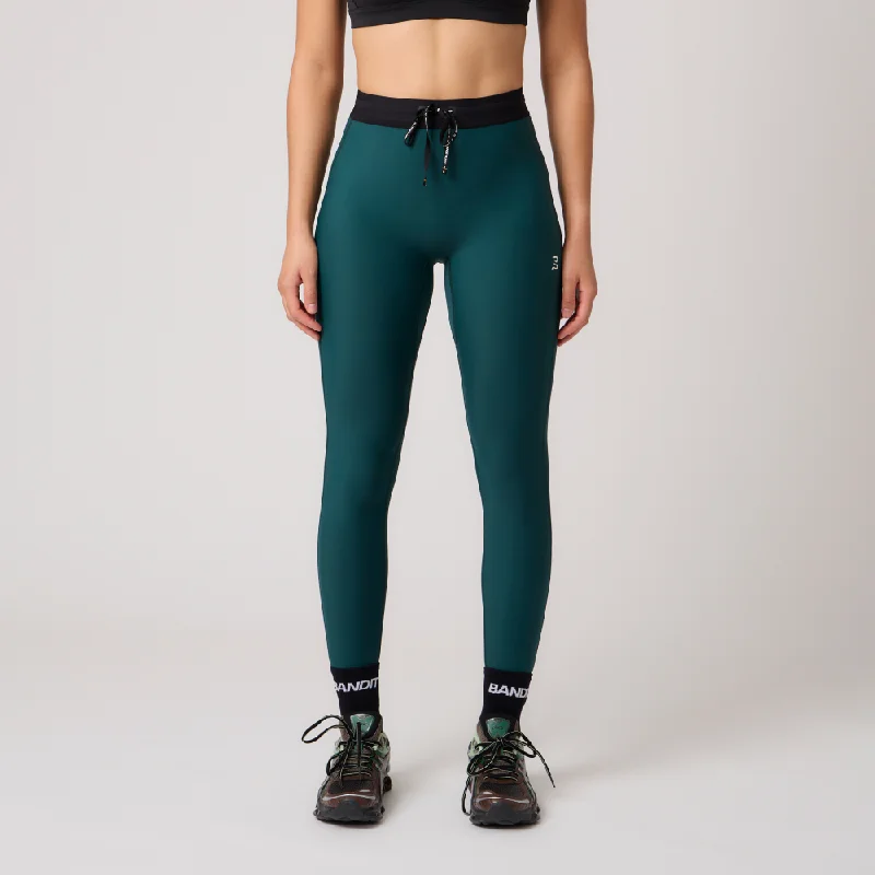 Women's High - Waisted Tight Trousers with Side Slits in Beige for a Trendy LookSoftSpeed™️ Cold Weather Run Tight - Women's, Pine Women's High - Waisted Tight Trousers with Side Slits in Beige for a Trendy LookSoftSpeed™️ Cold Weather Run Tight - Women's, Pine