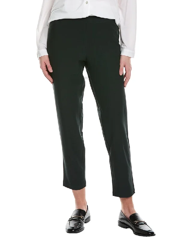 Plus Size Women's Printed Tight Trousers in Floral Patterns for a Spring - Inspired OutfitEILEEN FISHER Slim Ankle Pant Plus Size Women's Printed Tight Trousers in Floral Patterns for a Spring - Inspired OutfitEILEEN FISHER Slim Ankle Pant