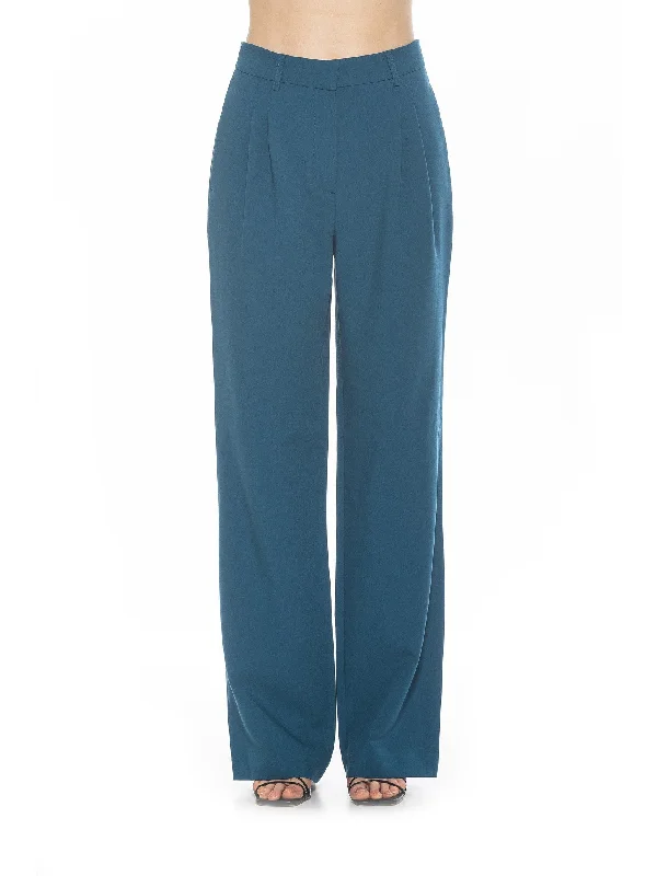 Women's Fleece - Lined Tight Trousers in Dark Blue for Warmth in Cold WeatherEllie Pant Women's Fleece - Lined Tight Trousers in Dark Blue for Warmth in Cold WeatherEllie Pant