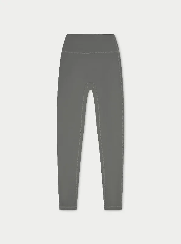 Women's Leather - Look Tight Trousers with Zipper Details in Dark Gray for an Urban StyleSCULPTING STRETCH EMBLEM LEGGINGS - CHARCOAL Women's Leather - Look Tight Trousers with Zipper Details in Dark Gray for an Urban StyleSCULPTING STRETCH EMBLEM LEGGINGS - CHARCOAL