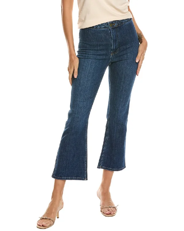 Women's Denim - Look Tight Trousers in Light Blue for a Casual and Versatile OptionFRAME Denim Istanbul Braided Crop Mini Bootcut Jean Women's Denim - Look Tight Trousers in Light Blue for a Casual and Versatile OptionFRAME Denim Istanbul Braided Crop Mini Bootcut Jean