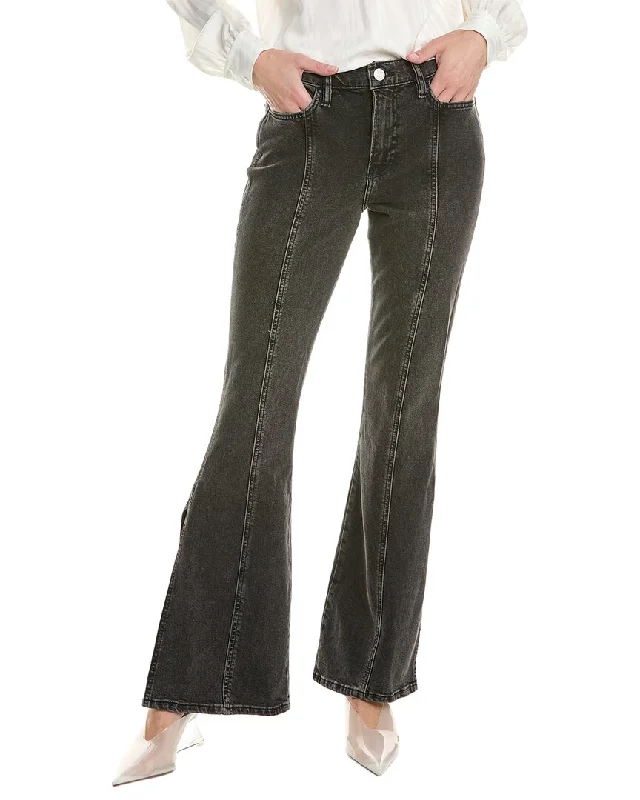 Women's Faux Leather Tight Trousers with Studded Details in Brown for an Edgy StyleFRAME Denim Pixie Le High Obsidian Flare Jean Women's Faux Leather Tight Trousers with Studded Details in Brown for an Edgy StyleFRAME Denim Pixie Le High Obsidian Flare Jean