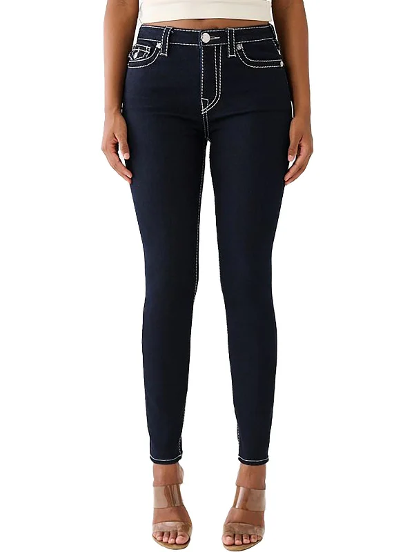 Button - fly women jeans with a traditional touchJennie Womens Mid Rise Dark Wash Skinny Jeans Button - fly women jeans with a traditional touchJennie Womens Mid Rise Dark Wash Skinny Jeans