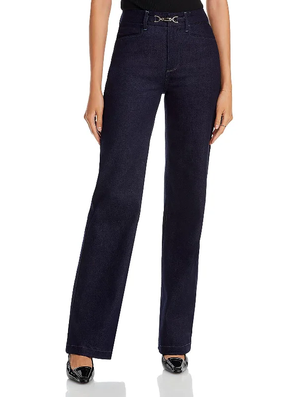 Cargo women jeans with multiple pockets for added functionalityLeenah Womens High Rise Slim Wide Leg Jeans Cargo women jeans with multiple pockets for added functionalityLeenah Womens High Rise Slim Wide Leg Jeans
