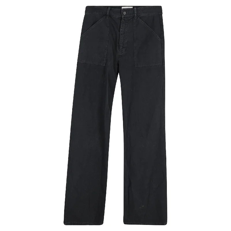 Embroidered women jeans with intricate patternsNili Lotan Quentin Wide Leg Jeans in Black Cotton Embroidered women jeans with intricate patternsNili Lotan Quentin Wide Leg Jeans in Black Cotton