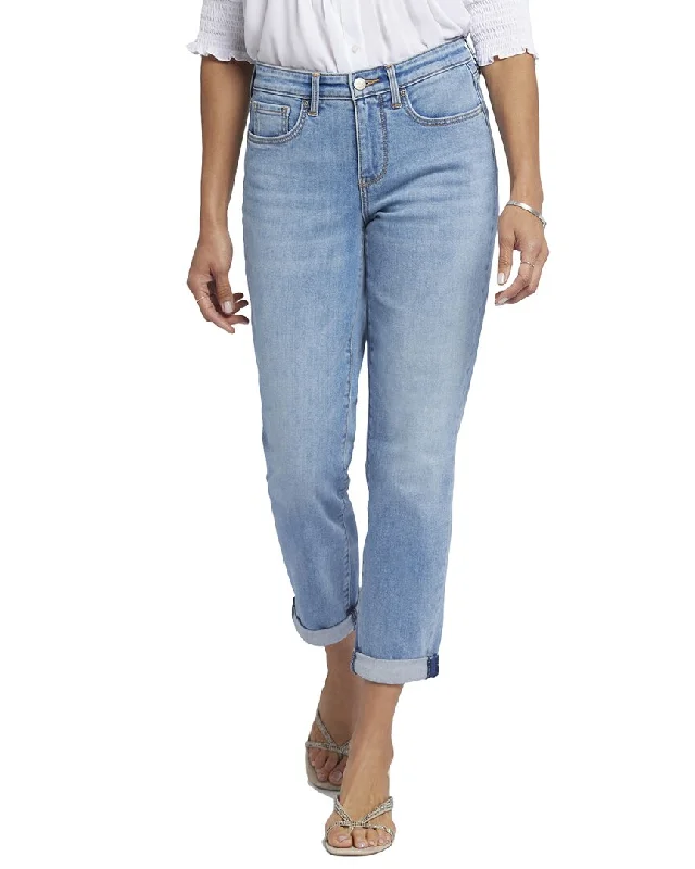 Women's Denim - Look Tight Trousers in Light Blue for a Casual and Versatile OptionNYDJ Margot Corfu Girlfriend Jean Women's Denim - Look Tight Trousers in Light Blue for a Casual and Versatile OptionNYDJ Margot Corfu Girlfriend Jean