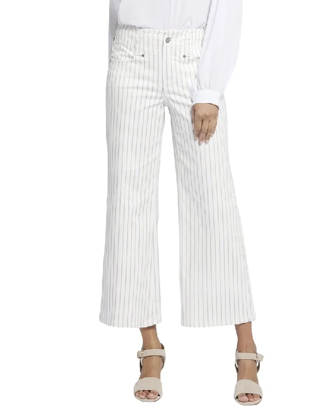 Plus Size Women's Stretch Cotton Tight Trousers in Navy for Comfortable Everyday WearNYDJ Teresa Beach Cruise Stripe Wide Leg Jean Plus Size Women's Stretch Cotton Tight Trousers in Navy for Comfortable Everyday WearNYDJ Teresa Beach Cruise Stripe Wide Leg Jean