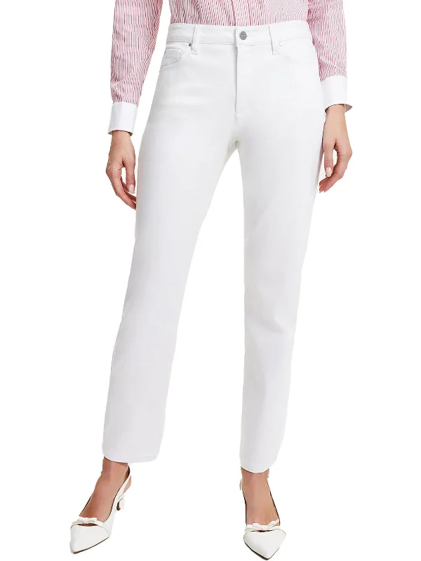 Light - wash women jeans for a fresh and summery appearancePetites Womens Mid Rise Sculpt Straight Leg Jeans Light - wash women jeans for a fresh and summery appearancePetites Womens Mid Rise Sculpt Straight Leg Jeans