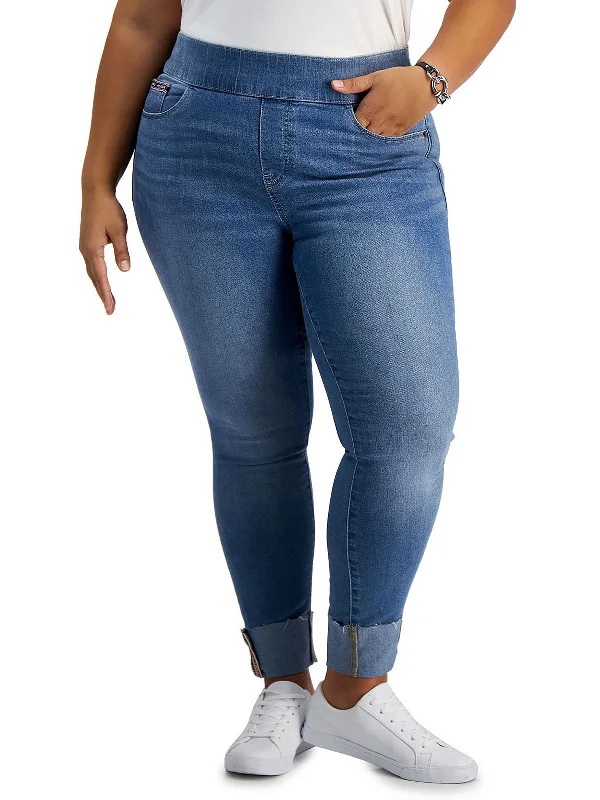 Jeggings women jeans combining the comfort of leggings and style of jeansPlus Womens High Waist Cropped Ankle Jeans Jeggings women jeans combining the comfort of leggings and style of jeansPlus Womens High Waist Cropped Ankle Jeans