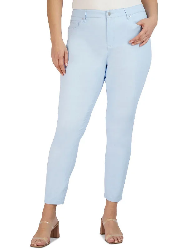 Straight - leg women jeans with a classic and timeless appealPlus Womens Shaping Mid-Rise Colored Skinny Jeans Straight - leg women jeans with a classic and timeless appealPlus Womens Shaping Mid-Rise Colored Skinny Jeans