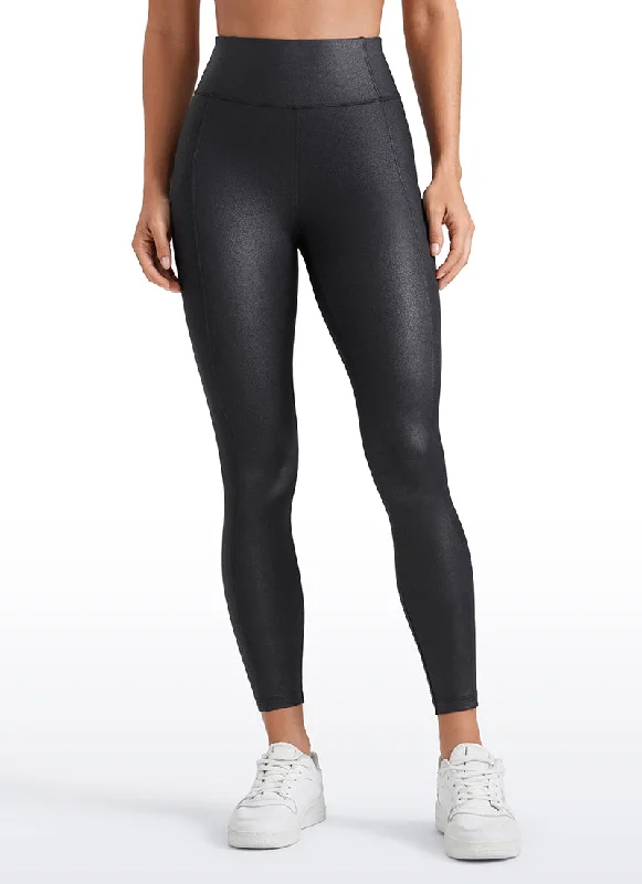 Plus Size Women's Plaid Tight Trousers in Multicolor for a Stylish and Classic LookButterluxe Matte Faux Leather Leggings with Back Pockets 25" Plus Size Women's Plaid Tight Trousers in Multicolor for a Stylish and Classic LookButterluxe Matte Faux Leather Leggings with Back Pockets 25"