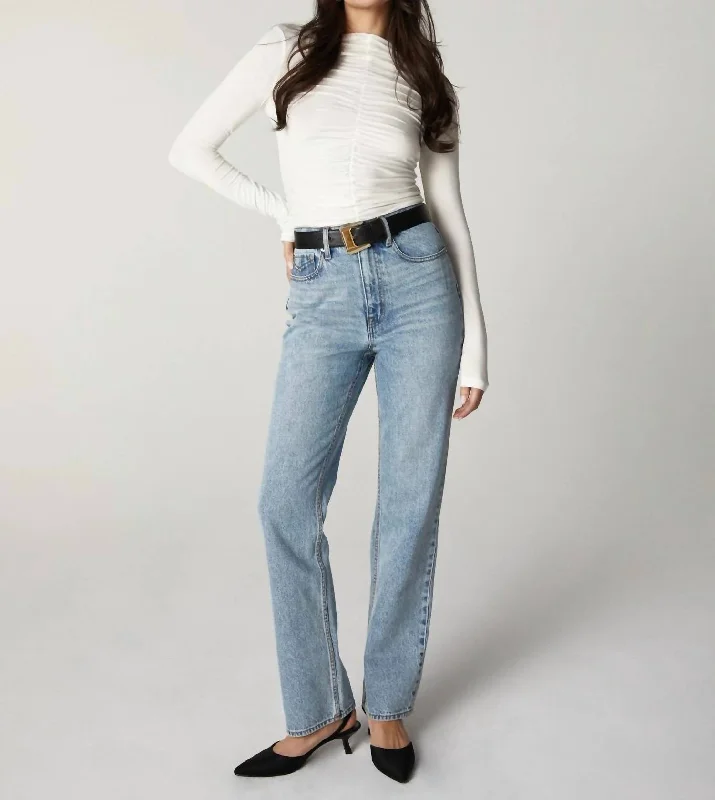 Plus Size Women's Stretch Cotton Tight Trousers in Navy for Comfortable Everyday WearRae High Rise Straight In Nostalgia Plus Size Women's Stretch Cotton Tight Trousers in Navy for Comfortable Everyday WearRae High Rise Straight In Nostalgia