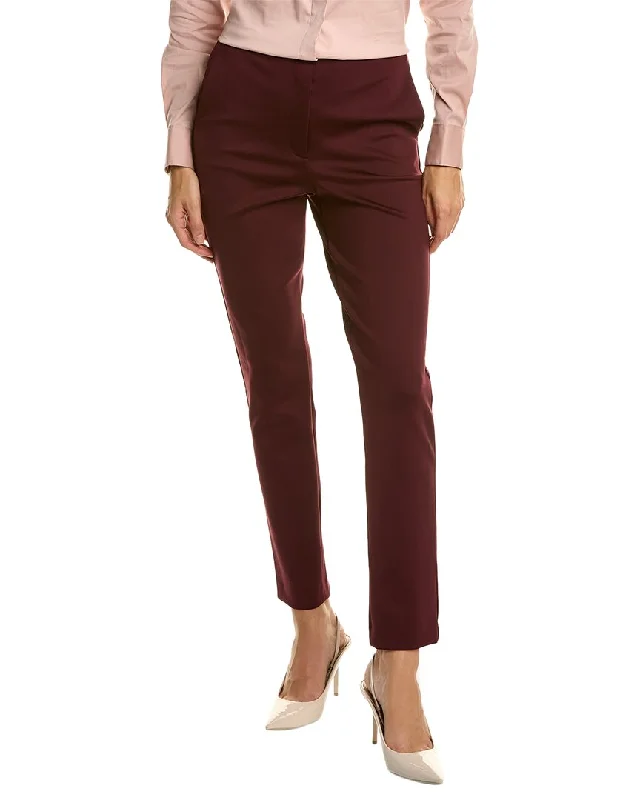 Women's Velvet Tight Trousers in Burgundy for a Luxurious and Elegant AppearanceTheory Tennyson Pant Women's Velvet Tight Trousers in Burgundy for a Luxurious and Elegant AppearanceTheory Tennyson Pant