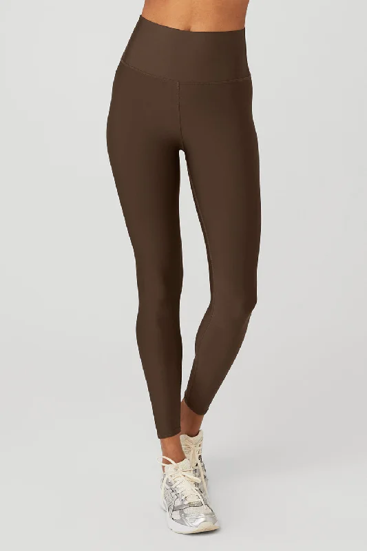 Plus Size Women's Plaid Tight Trousers in Multicolor for a Stylish and Classic Look7/8 High-Waist Airlift Legging - Espresso Plus Size Women's Plaid Tight Trousers in Multicolor for a Stylish and Classic Look7/8 High-Waist Airlift Legging - Espresso