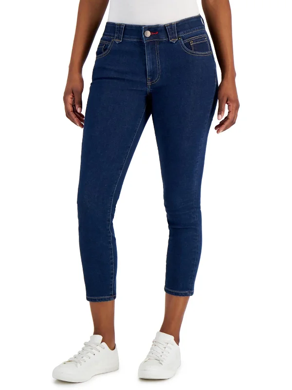 Plus - size women jeans for a comfortable and stylish fitWaverly Womens High Rise Skinny Fit Cropped Jeans Plus - size women jeans for a comfortable and stylish fitWaverly Womens High Rise Skinny Fit Cropped Jeans