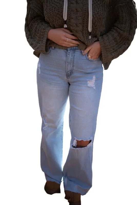 Button - fly women jeans with a traditional touchWomen's Kendall Wide Leg Jeans In Light Stone Button - fly women jeans with a traditional touchWomen's Kendall Wide Leg Jeans In Light Stone