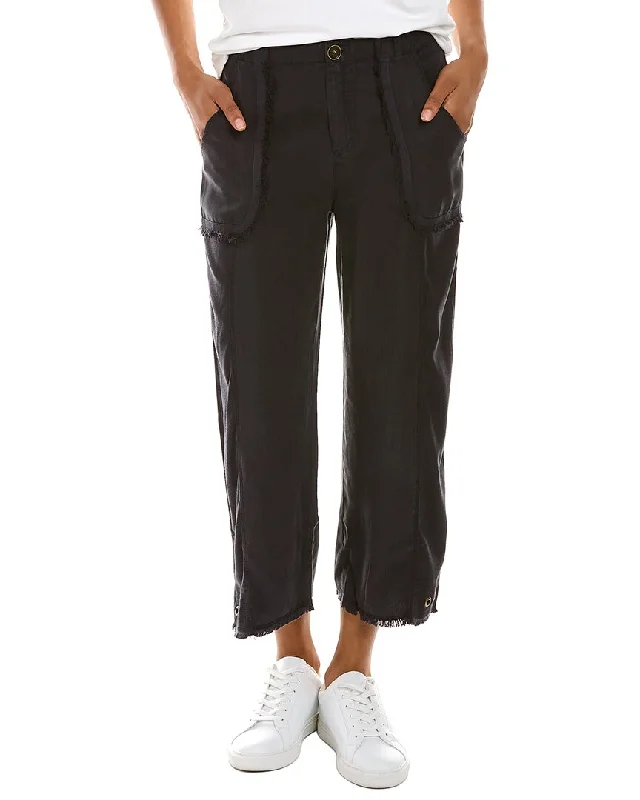 Plus Size Women's Snake - Print Tight Trousers in Brown and Black for a Bold Fashion StatementXCVI Egon Crop Gaucho Plus Size Women's Snake - Print Tight Trousers in Brown and Black for a Bold Fashion StatementXCVI Egon Crop Gaucho