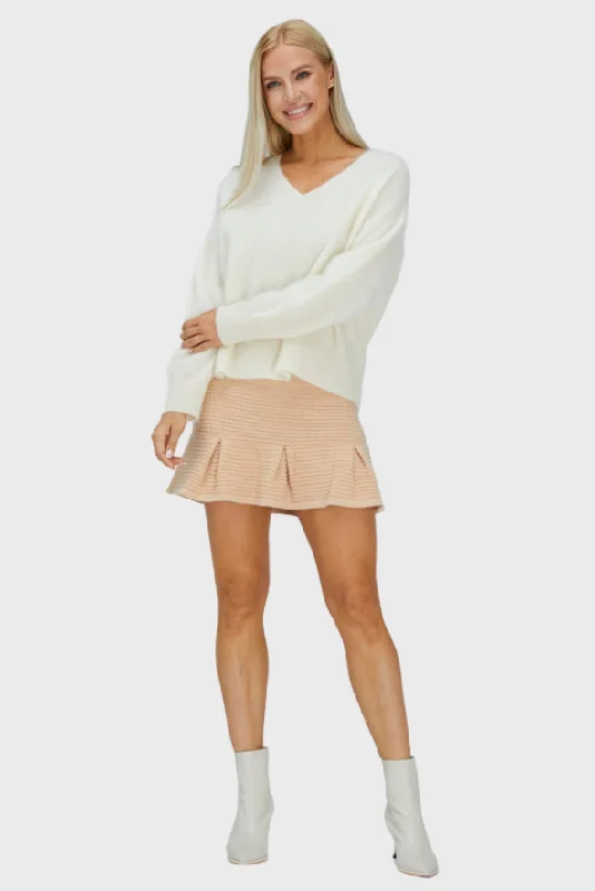 cropped women cardigan to pair with high - waisted jeansV-Neck Brushed Cashmere Sweater cropped women cardigan to pair with high - waisted jeansV-Neck Brushed Cashmere Sweater