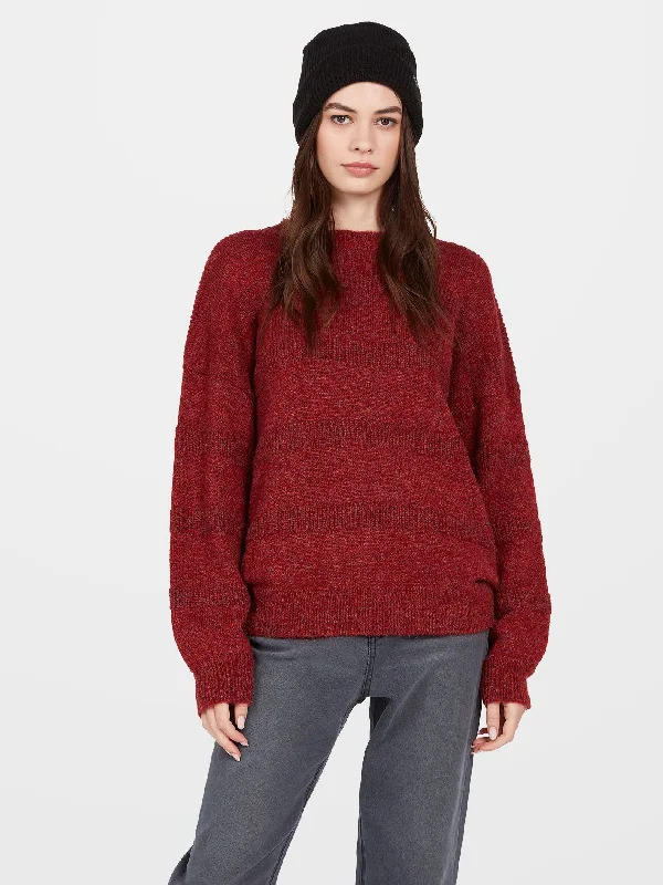 cropped women cardigan to pair with high - waisted jeansCabability Sweater - BURGUNDY cropped women cardigan to pair with high - waisted jeansCabability Sweater - BURGUNDY