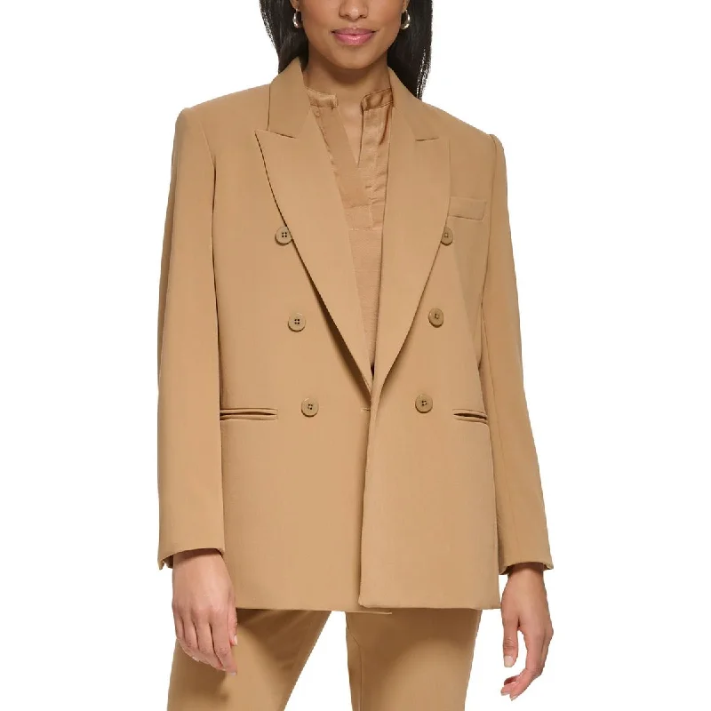 Women's Longline Linen Blazers in Pastel Colors for Summer EventsDKNY Womens Petites Suit Separate Office Double-Breasted Blazer Women's Longline Linen Blazers in Pastel Colors for Summer EventsDKNY Womens Petites Suit Separate Office Double-Breasted Blazer