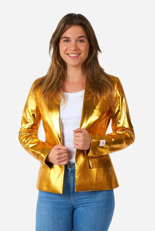 Oversized Women's Printed Blazers in Animal Patterns for a Statement PieceGroovy Gold Oversized Women's Printed Blazers in Animal Patterns for a Statement PieceGroovy Gold