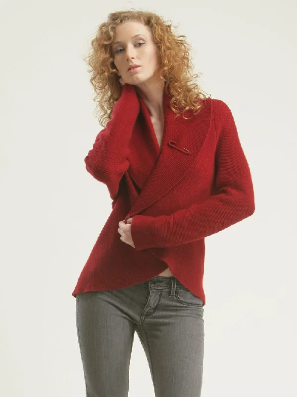 open front women cardigan for easy stylingShell Cardigan