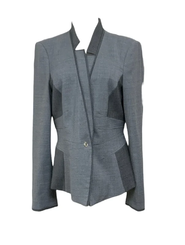 Plus Size Women's Embroidered Blazers in Floral Patterns for a Feminine TouchWhite House Black Market Women's Blazer Gray Multi 12 Plus Size Women's Embroidered Blazers in Floral Patterns for a Feminine TouchWhite House Black Market Women's Blazer Gray Multi 12
