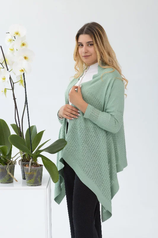 color block women cardigan with bold huesClassic triangle cardigan light green color color block women cardigan with bold huesClassic triangle cardigan light green color