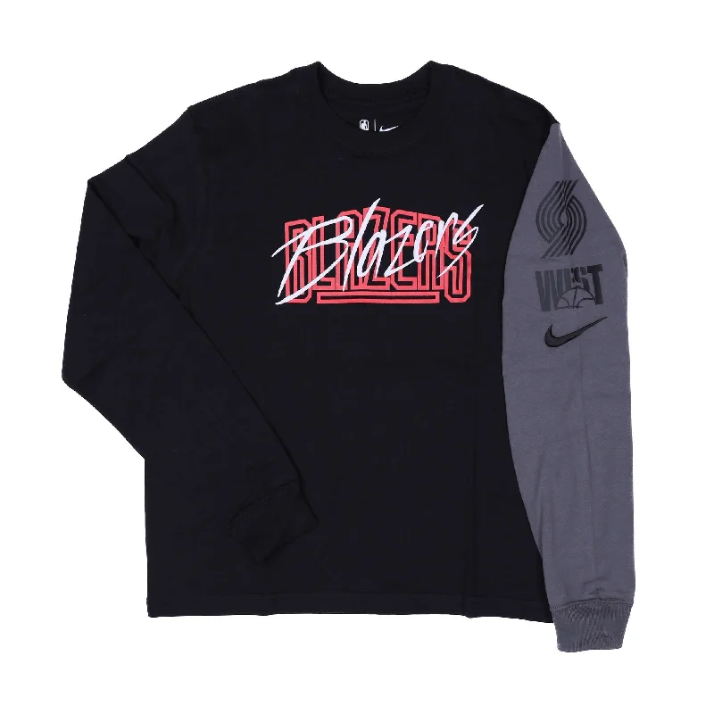 Oversized Women's Checkered Blazers in Black and White for a Trendy StylePortland Trail Blazers Nike Women's Long Sleeved T-shirt Oversized Women's Checkered Blazers in Black and White for a Trendy StylePortland Trail Blazers Nike Women's Long Sleeved T-shirt