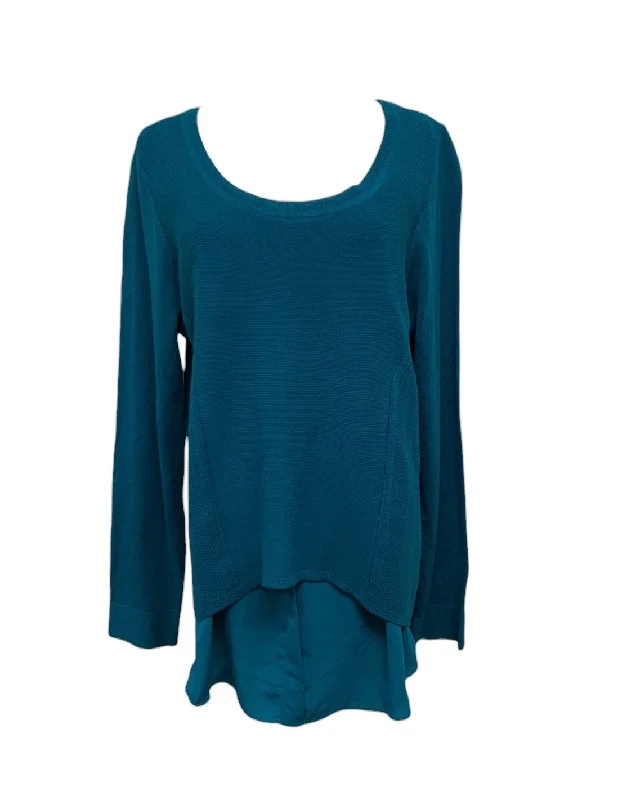 Single - Breasted Women's Linen Blend Blazers in Earth Tones for Casual WearWorthington Women's Sweater Teal XL Single - Breasted Women's Linen Blend Blazers in Earth Tones for Casual WearWorthington Women's Sweater Teal XL
