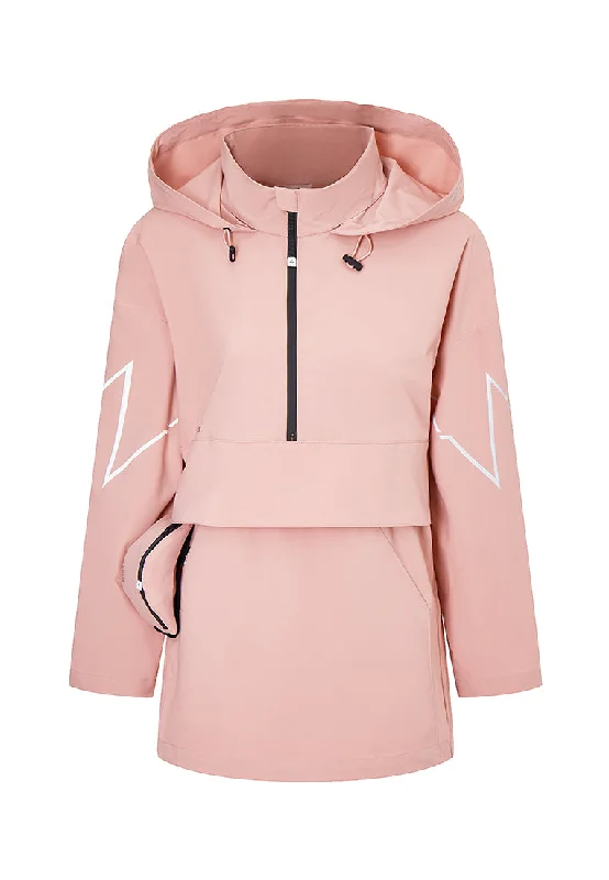 Pocketed Women T Shirt for Added FunctionalityEros Water- and Wind Resistant Windbreaker with Pleated Panels Pocketed Women T Shirt for Added FunctionalityEros Water- and Wind Resistant Windbreaker with Pleated Panels