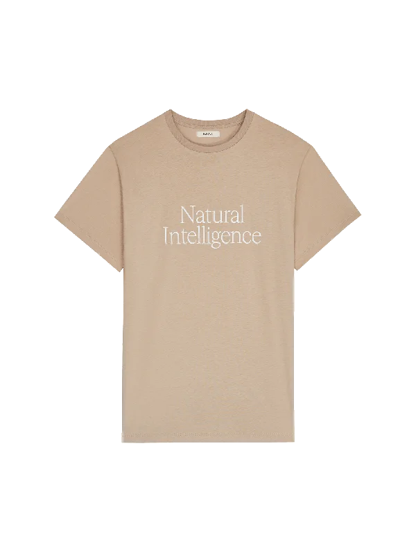Graphic Print Women T Shirt for a Trendy StatementWomens 365 Natural Intelligence T-Shirt—mirage beige Graphic Print Women T Shirt for a Trendy StatementWomens 365 Natural Intelligence T-Shirt—mirage beige