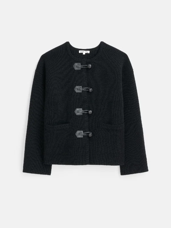 Plus Size Women's Embroidered Sweaters in Ethnic StylesAubrey Sweater Jacket In Merino Wool Plus Size Women's Embroidered Sweaters in Ethnic StylesAubrey Sweater Jacket In Merino Wool