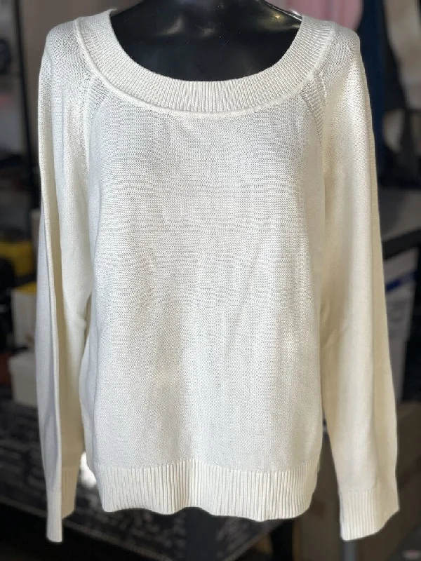 Plus Size Women's Belted Cable Knit SweatersBanana Republic Organic Cotton Sweater L Plus Size Women's Belted Cable Knit SweatersBanana Republic Organic Cotton Sweater L