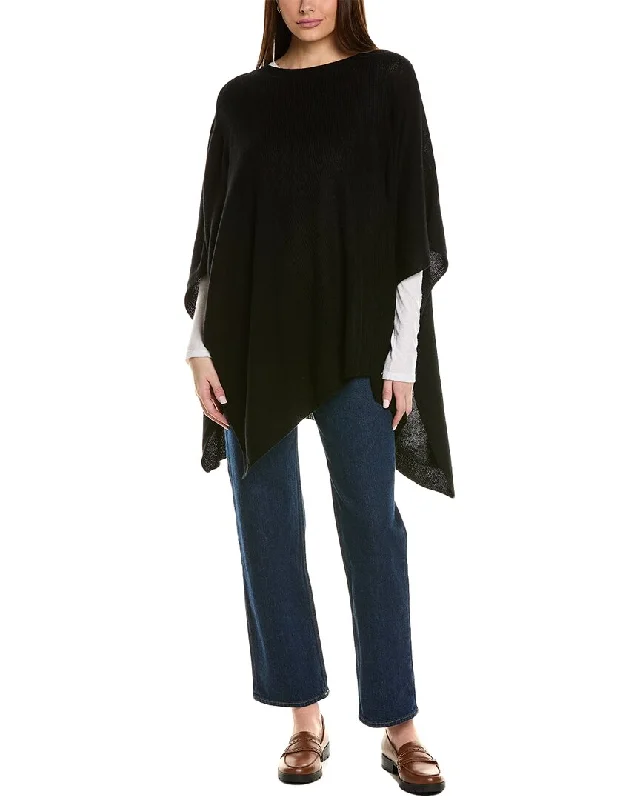 Hooded Women's Fleece - Lined Sweaters for WinterBruno Magli Wool & Cashmere-Blend Poncho Hooded Women's Fleece - Lined Sweaters for WinterBruno Magli Wool & Cashmere-Blend Poncho