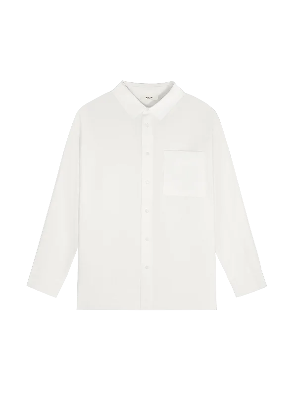 Ringer T Shirt Women with Retro - Inspired StripesWomens DNA Aloe Linen Collared Long Sleeve Shirt—off-white Ringer T Shirt Women with Retro - Inspired StripesWomens DNA Aloe Linen Collared Long Sleeve Shirt—off-white