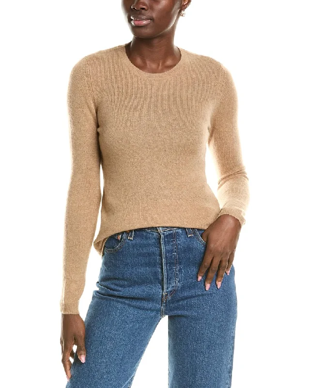 Short Sleeve Women's Cotton Blend Sweaters in Pastel ColorsForte Cashmere Crewneck Cashmere Sweater Short Sleeve Women's Cotton Blend Sweaters in Pastel ColorsForte Cashmere Crewneck Cashmere Sweater