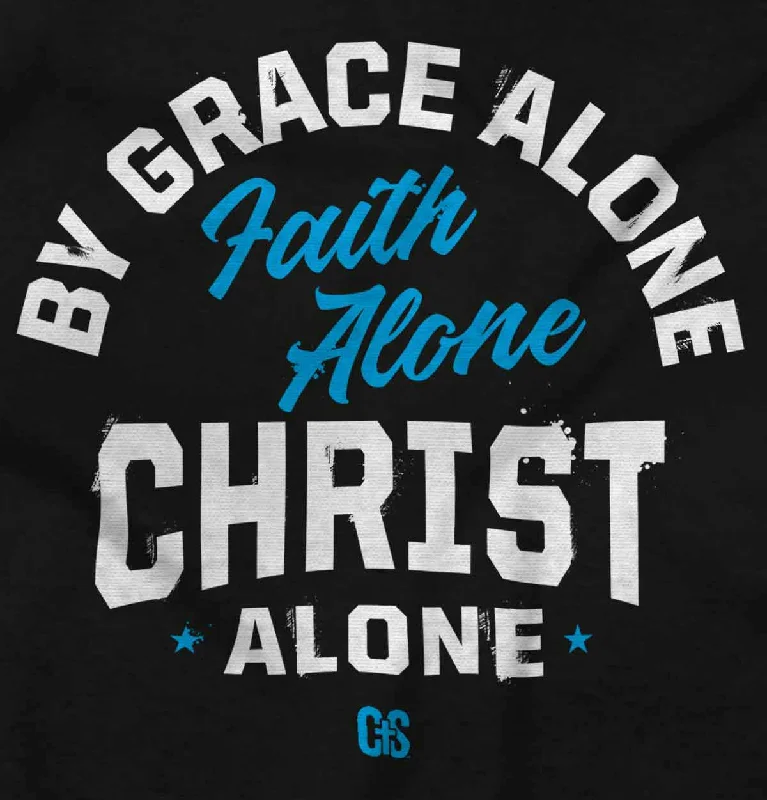 Ringer T Shirt Women with Retro - Inspired StripesGrace Faith Christ Alone Crop Top Sleeveless T Shirt Ringer T Shirt Women with Retro - Inspired StripesGrace Faith Christ Alone Crop Top Sleeveless T Shirt