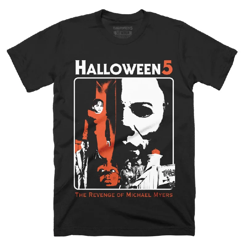 Crew Neck Women T Shirt with a Timeless DesignHalloween 5 The Revenge T-Shirt