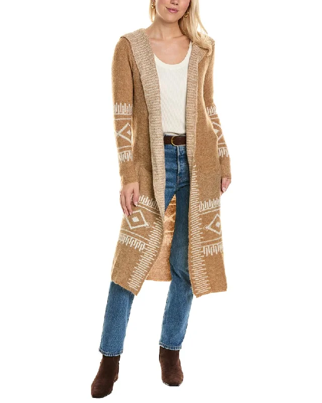 Plus Size Women's Sequined Sweaters for Special OccasionsJoseph A. Hooded Duster Coat Plus Size Women's Sequined Sweaters for Special OccasionsJoseph A. Hooded Duster Coat