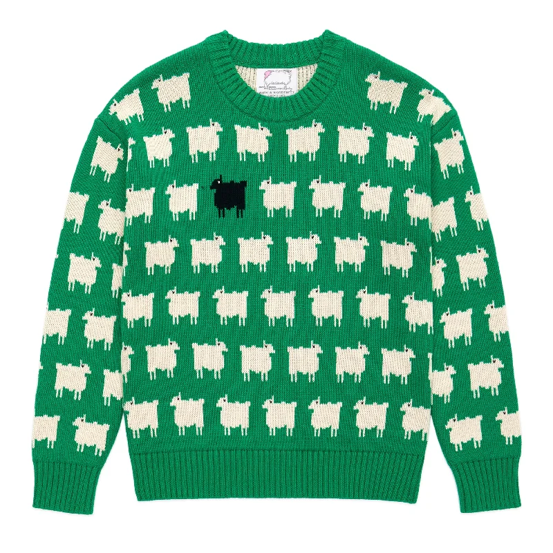 Tie - Front Women's Lambswool Sweaters in Pastel HuesWarm & Wonderful Men's "Diana Edition" Cotton Sheep Sweater Tie - Front Women's Lambswool Sweaters in Pastel HuesWarm & Wonderful Men's "Diana Edition" Cotton Sheep Sweater