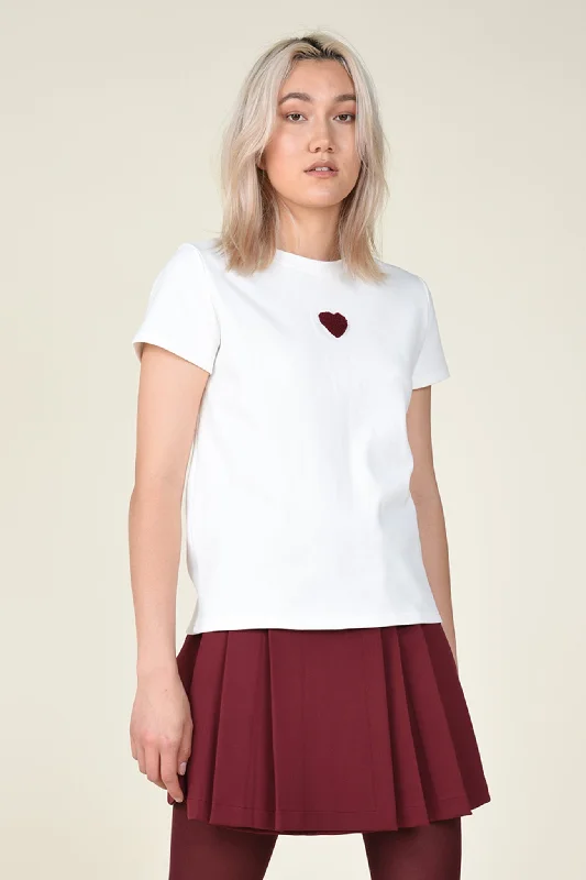 Cropped Women's Angora Blend Sweaters for a Trendy LookMolly Bracken White Fitted Tee Cropped Women's Angora Blend Sweaters for a Trendy LookMolly Bracken White Fitted Tee