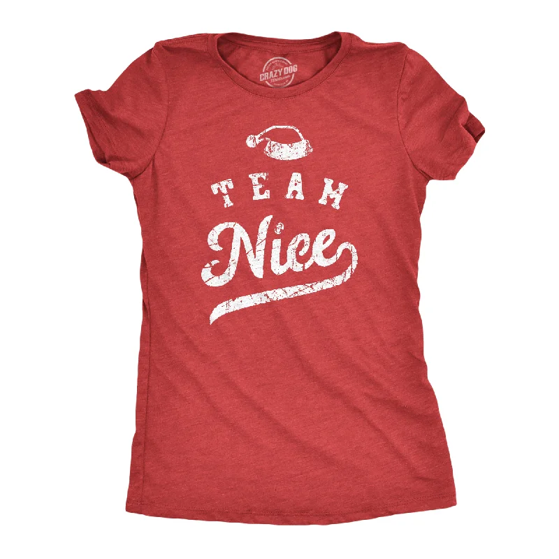 Striped Women T Shirt in a Classic PatternTeam Nice Women's T Shirt